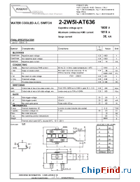Datasheet 2-2W5I-AT636S18 производства Power Semiconductors